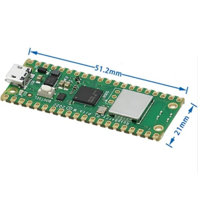 Raspberry Pi Pico Compatible Dual-Core RP2040 Development Board with Python Support