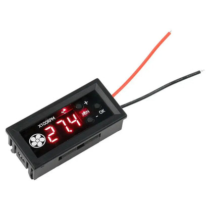 12V PWM Fan Speed Controller Digital Display Temperature Control