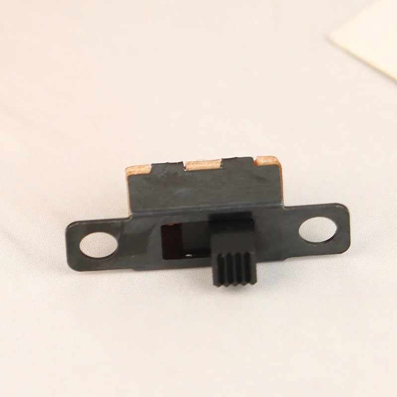 20Pcs 5V 0.3A Mini Size Black SPDT Slide Switch For Small DIY Power Electronic 3Pin 1P2T Slide Switch Toggle Switch