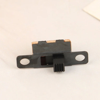 20Pcs 5V 0.3A Mini Size Black SPDT Slide Switch For Small DIY Power Electronic 3Pin 1P2T Slide Switch Toggle Switch
