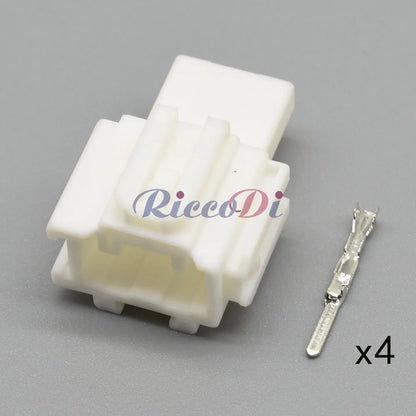 4 Pin 1.5mm Tail Light Brake Turn Signal Connector 7187-8854 7186-8849 PA66 Automotive
