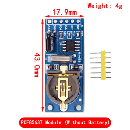 PCF8563 DS3231 DS1302 I2C Precision RTC Real-Time Clock Memory Module for Arduino