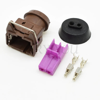 2 Pin Automotive Wire Connector Female Fuse Plug Wiring Terminal Socket DJ7024A/B/C/D-3.5-21