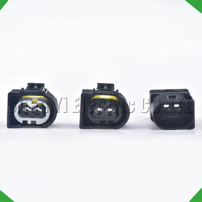 2 Pin Ignition Coil Waterproof Connector Wire Harness Plug Automotive