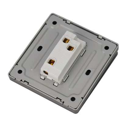None Gray Button Switch Switches 1 2 3 Gang 86mm Flame Frameless PC Material Push Retardant Rocker Switch None