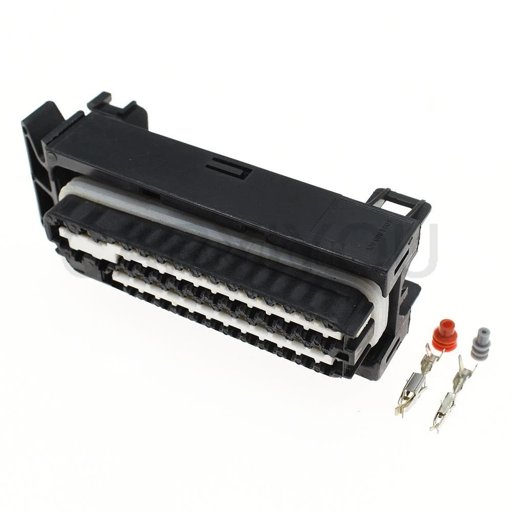 52-Pin ECU Connector 1393450-1 / 1393454-6 / 1J0906380B — Tyco DJ7521-1.5/3.5-21 Female Waterproof
