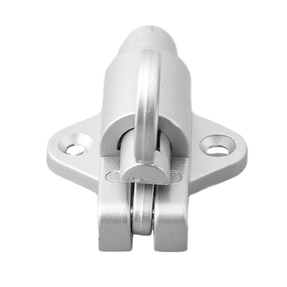 New Latch Bolt Garden Home Pull ring Bounce Gate Door Pull Ring Bounce Hardware Tool Useful Aluminum Alloy Screws