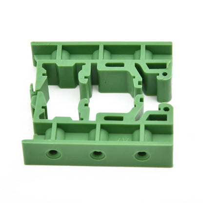 PCB DIN C45 Rail Mount Adapter for DIN 35 Mounting Rails, Plastic PCB Bracket Clips, 35mm Electrical Part