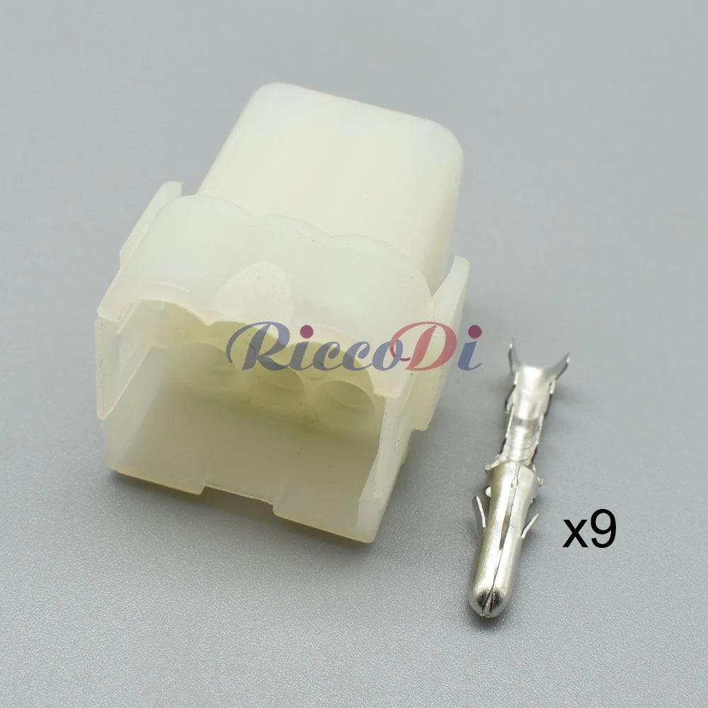 03-09-2092 / 03-09-1092 Automotive 9-Pin Connector — Molex Cable Wire Harness Housing Plug with Terminals