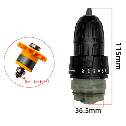 1 PC Drill Gearbox For-Bosch 13 Teeth 21V/16.8v Gear Box Drill Gearbox Metal Drill Gearbox Power Tools Replacement Accessories