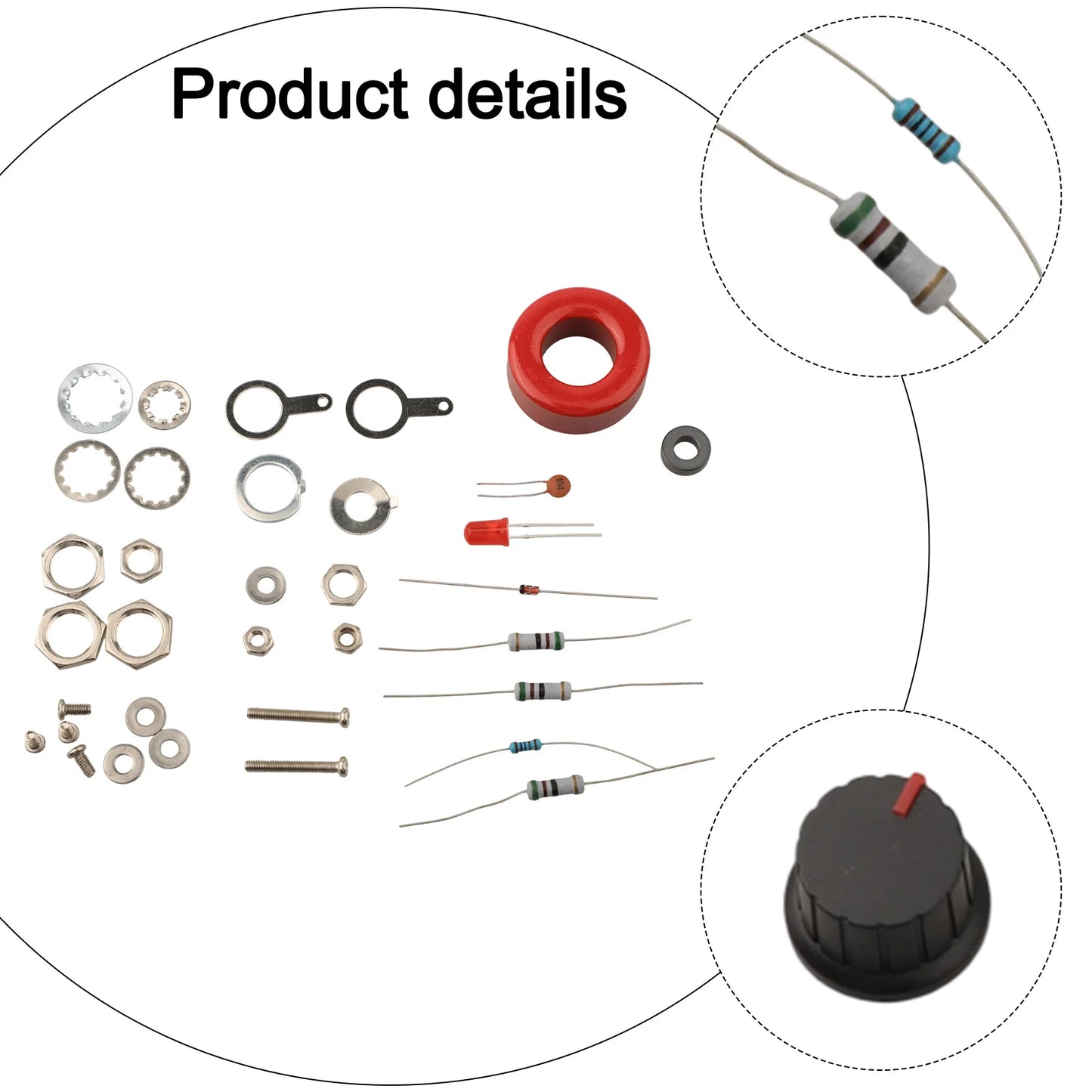 DIY Antenna Tuner Antenna Tuner Kit Approximately 10cm*6.8cm*5.0cm 1-30MHz Antenna Tuner Antenna Tuner Q9 Interface