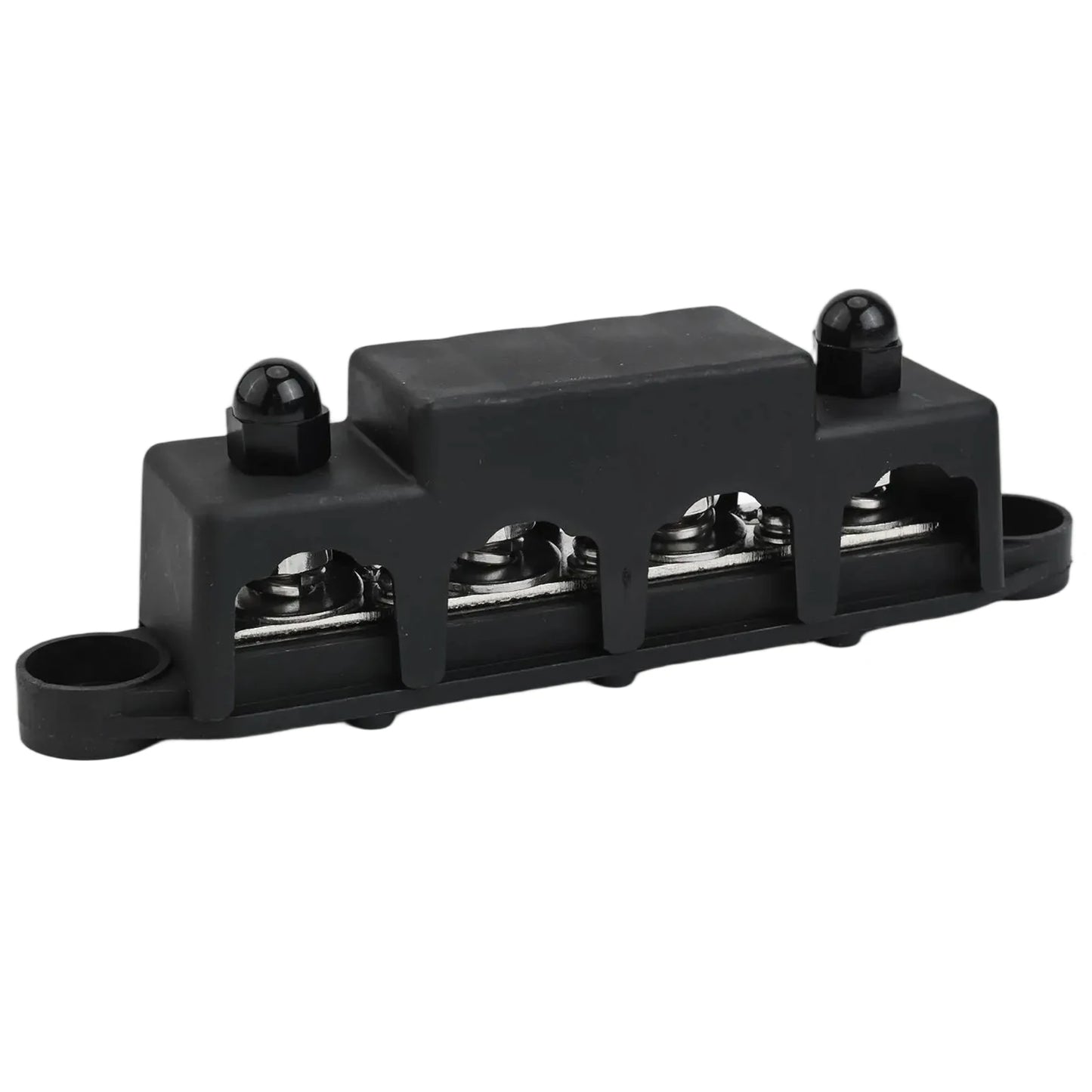 168*54mm DC Busbar Busbar Distribution Block For Power Systems Current Capacity Power Distribution Block 62.5A Rated Terminals
