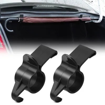 Car Umbrella Holder & Trunk Hook – Multi-Functional Storage Organizer for Umbrella, Towel & Accessories (1/4pcs)