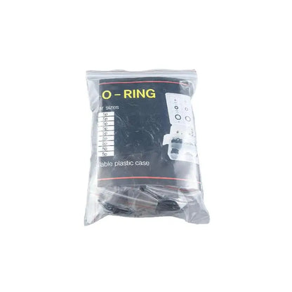 225PCS Black Rubber O-Ring Assortment — 18 Sizes Washer Gasket Sealing Kit for Faucet, Hose &amp; Valve