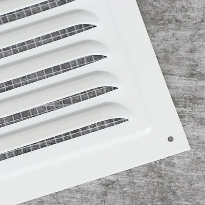 100-250mm Aluminum Alloy Air Vent Grille Square Vent Cover Exhaust Net