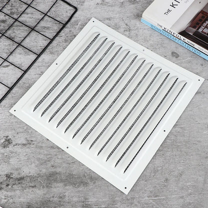 100-250mm Aluminum Alloy Air Vent Grille Square Vent Cover Exhaust Net
