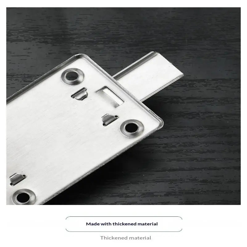 New Self-Elastic Latch Security Bolt Latch Anti-theft Spring Latches Stainless Steel Cabinet Hinges Furniture Supplies Hardware