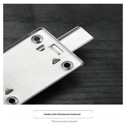 New Self-Elastic Latch Security Bolt Latch Anti-theft Spring Latches Stainless Steel Cabinet Hinges Furniture Supplies Hardware