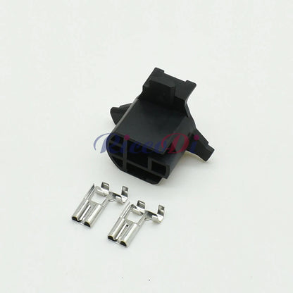 DJ70294-6.3-21 Automotive Low Beam Headlight Lamp Socket Wiring Harness Plug with Terminal
