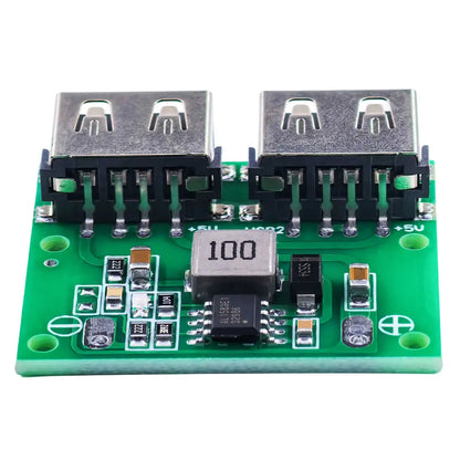DC-DC Step-Down Charger Module Dual USB 9V/12V/24V to 5V 3A Buck Voltage Car Power Regulator 6-26V