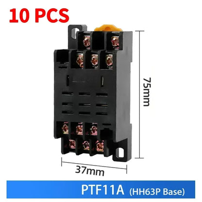 HH52P HH53P HH54P HH62P HH63P HH64P Miniature Control Relays Bulk Pack AC12V DC24V AC220V Small Intermediate Power Relay Module