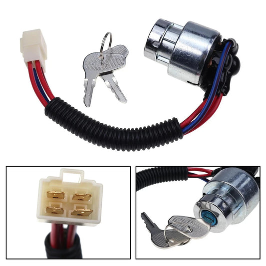 1set Ignition Switch With Keys TC020-31820 TC02031820 TC020-31822 TC02031822 For Kubota L Tractors Series L2050DT L2050F L2250DT