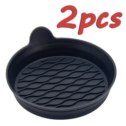 Non-Slip Car Coaster Universal Silicone Mat for Car Water Cup Auto Anti-Slip Cup Pad Drink Holder Mat Decoration Accessories