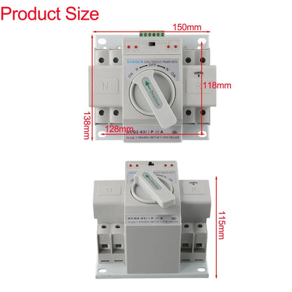 Power Outage Backup As Shown Power Management Switch Compact Automatic Transfer Switch Transfer Switch Switchgear Equipment