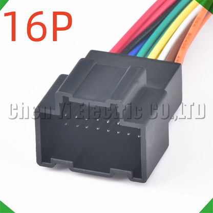 16 Pin Instrument Panel PCB Connector 34729-0160 For Ford Focus