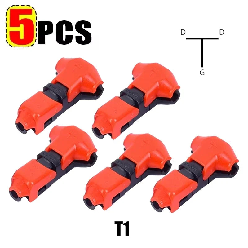 T Tap Wire Connector Low Voltage 2 Pin Splicing Connector