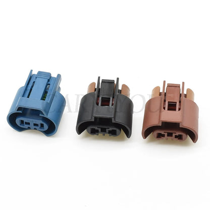 2-Pin Automotive Female Connector DJ7029W-2.8-21 — Low Beam & Fog Lamp Plug for Toyota Corolla & VW Golf 6