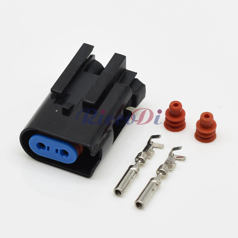 2 Pin 1.5mm Waterproof ABS Sensor Connector DJ7022Q-1.5 PA66 for Ford Volvo Jaguar Land Rover