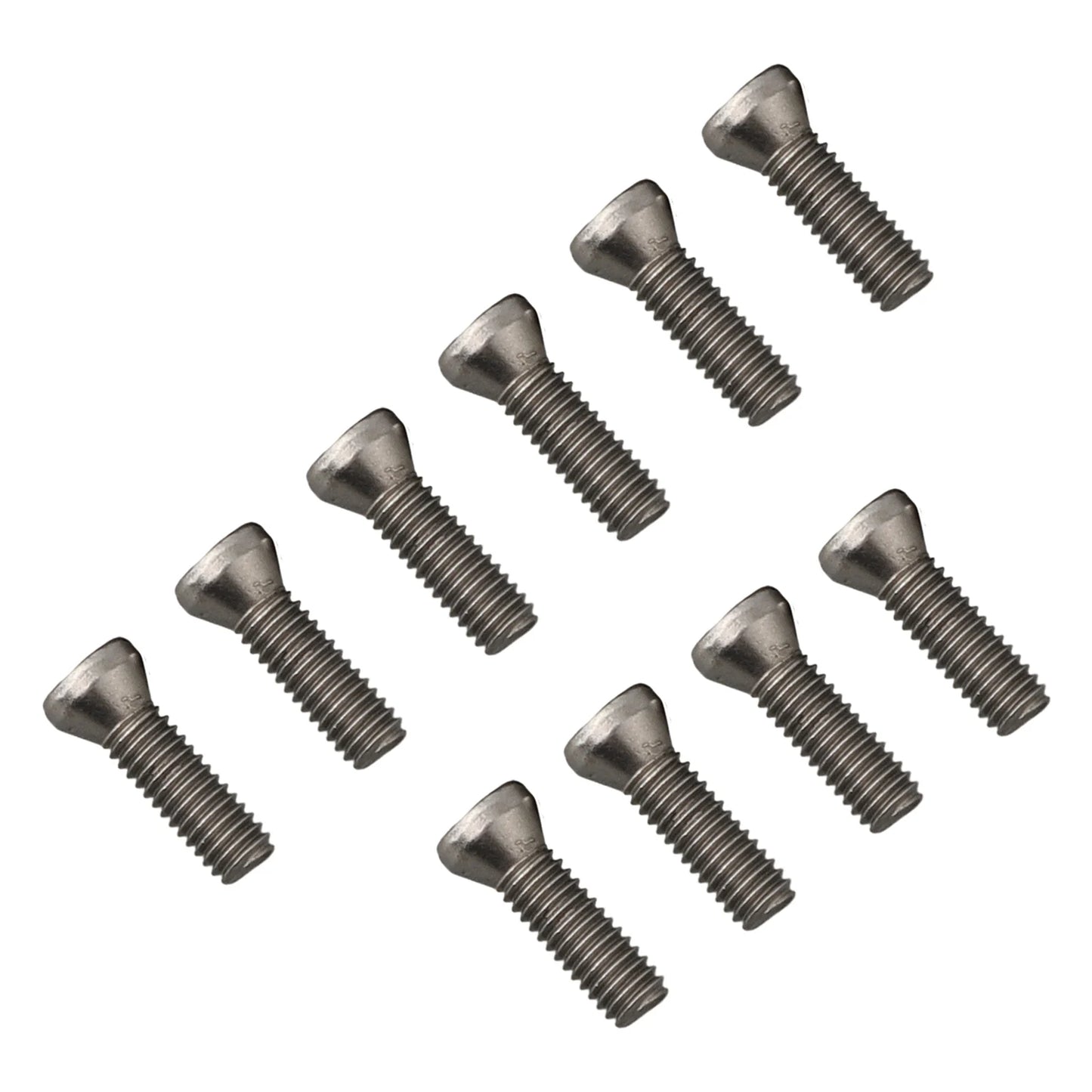 Torx Steel Screws M2.5 x 7mm / M2.5 x 6mm for CNC Lathe Tools and Carbide Insert Replacement