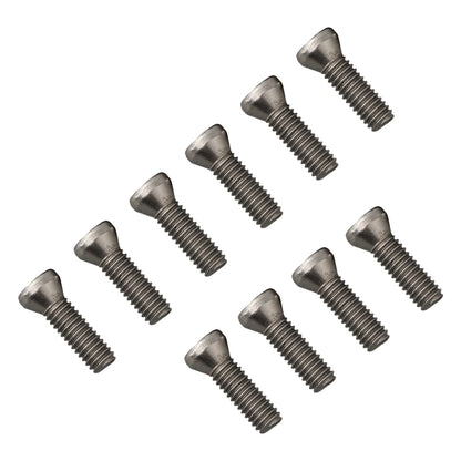 Torx Steel Screws M2.5 x 7mm / M2.5 x 6mm for CNC Lathe Tools and Carbide Insert Replacement