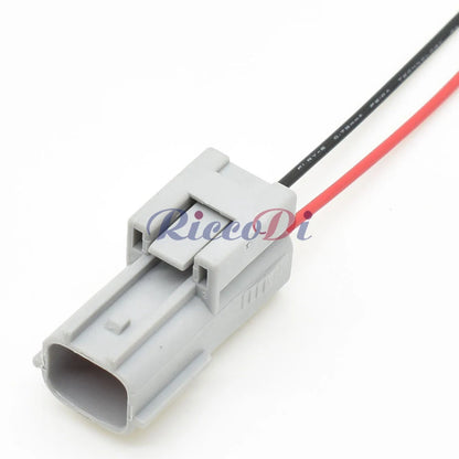 2 Pin Male and Female Automotive Engine Water Temperature Sensor (ECT) Connector Compatible with 6189-0772 for Nissan Hyundai