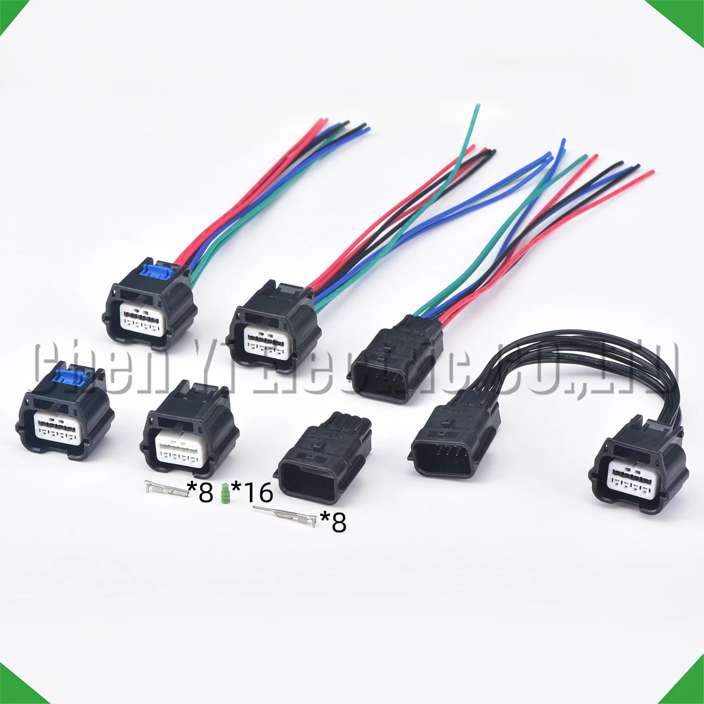 8 Pin Parking Sensor Connector 7282-8855-30 7283-8855-30 For Nissan Sylphy X-Trail