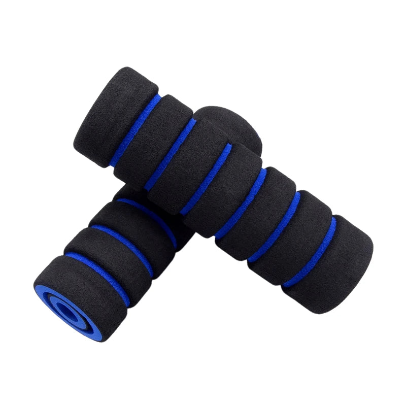 4pcs Universal Grip Comfort Sponge Foam Handlebar Cover – Non-Slip Soft Handlebar Grip for Motorcycle, Dirt Bike & E-Bike