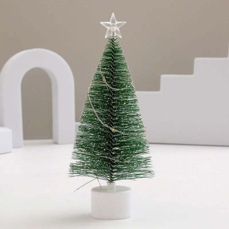 1/3PCS Christmas Tree Night Light Pine Needle String Lights Battery Powered for Home Desktop Decor New Year Party Gift Decor