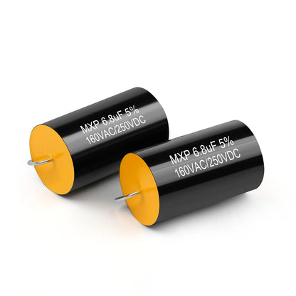 250V/160V MXP Audio Capacitor 0.22µF-22µF for HiFi Frequency Divider & Speaker Applications