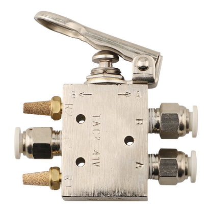 TAC2-41P+34T Pneumatic Valve 2 Position 3Way Mechanical Valve With 6mm Connector Pneumatic Switch Valve For Automatic Equipment