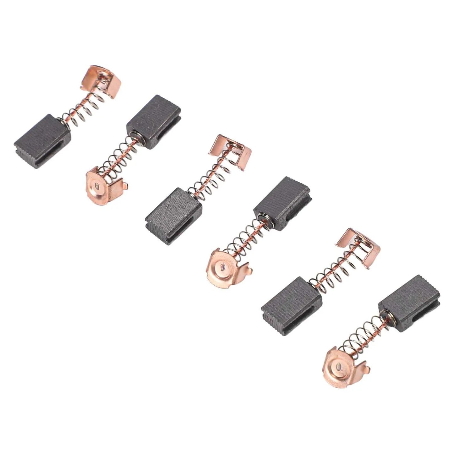 Carbon Brushes Set of 6 5x8x12mm for Angle Grinder G720 Spare Parts to Replace Worn Brushes and Restore Motor Brake