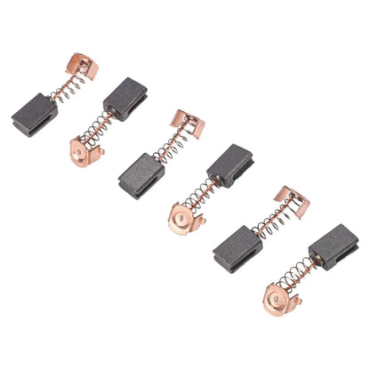 Carbon Brushes Set of 6 5x8x12mm for Angle Grinder G720 Spare Parts to Replace Worn Brushes and Restore Motor Brake