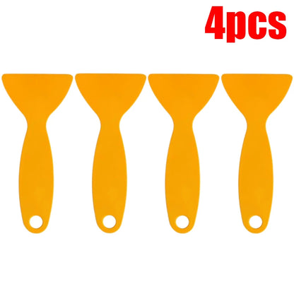 Yellow Scraper Car Film Application Tools Universal Auto Film Wrap Tint Tinted Sticker Scraper Hard Sticker Smooth Squeegee Kit