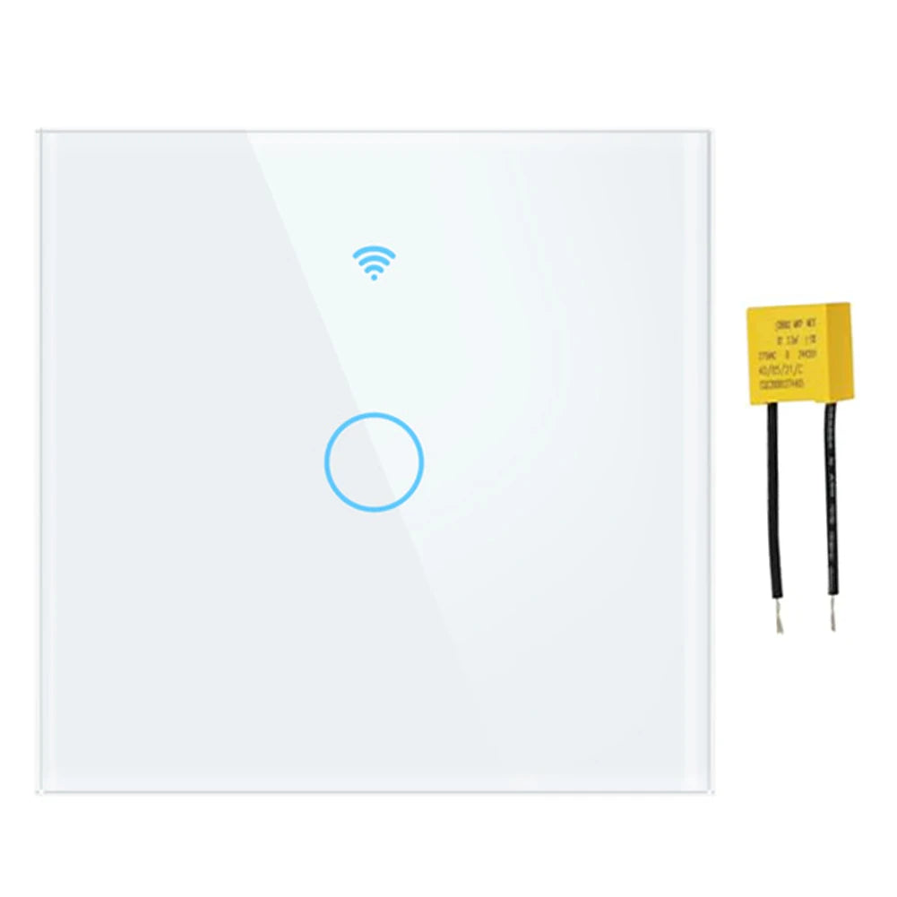 86*86*35mm Touch Control Switch Capacitor For No-Neutral Easy Installation Energy-saving Timer For Lighting Control