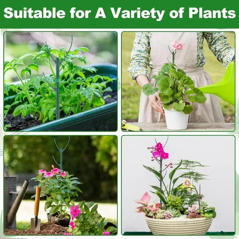 Plant Support Stake 30/3PCS Vine Climbing Fixing Rod for Potted Plants
