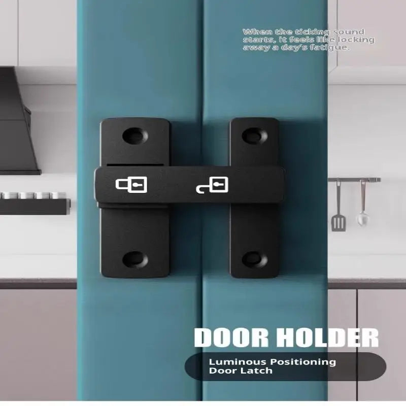 Latch Deadbolt Indoor Non-Punch Surface Mounted Door Lock Bathroom Sliding Door Buckle Snap Bolt Old-Fashioned Room Privacy Lock