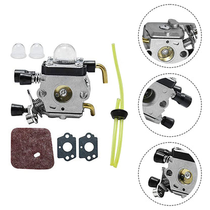 For FS310 For FS55 Engine Components Carburetor Kit Outdoor Maintenance As Shown Carburetor Maintenance Kit Enhanced Durability