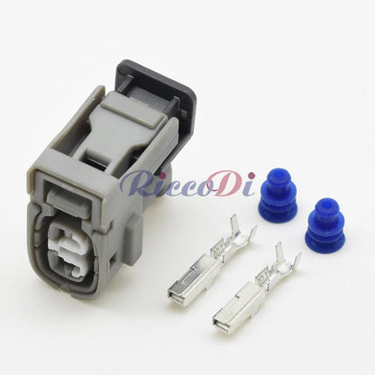 2-Pin 2.2mm Fuel Injector Connector 90980-11246 MG642273-5 for Toyota 2JZ-GE Hyundai Elantra