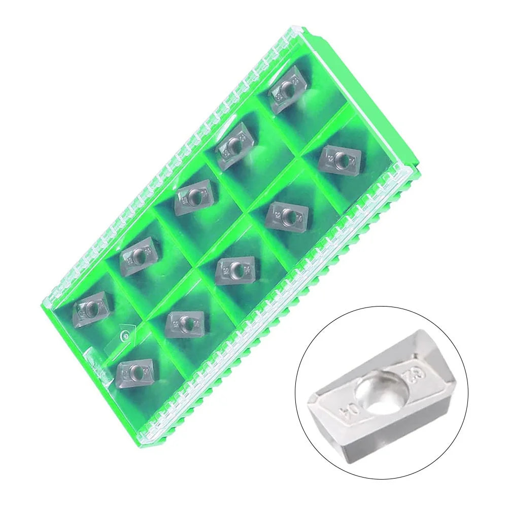 10 Pcs Apkt11t308-LH Carbide Rts For Machining Aluminum Woodworking Machinery & Accessories Turning Tool