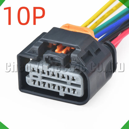 10 Pin Headlight Connector 1801600-1 1801600-2 For Peugeot 308 408 Citroen C4L